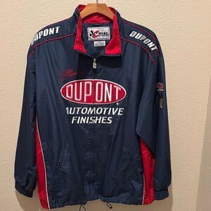 NASCAR Coat Chase Authentic Jeff Gordon‎ 24 DuPont Racing Jacket XXL Vintage